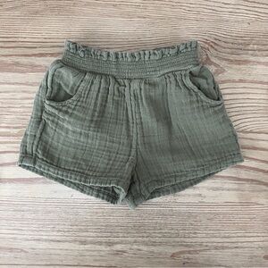 Old Navy Olive Green Gauze Shorts
